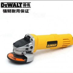 得伟 DEWALT 100mm 720W 角磨机 (钢铁侠系列 细手柄 后开关)