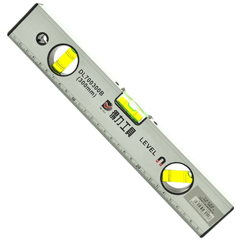 得力60cm强磁铝合金水平尺