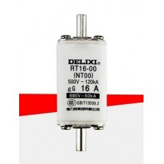 德力西 RT16-00(NT00)熔芯 刀型触头熔断器保险丝 熔丝