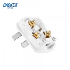 宝克 三脚插头 可拆线 10A